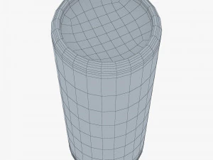 Braurish Energy Drink Can 250ml Simple M 1 3D Model