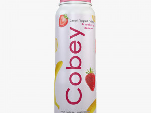 Cobey Yogurt Bottle 350ml Simple M 1 3D 모델