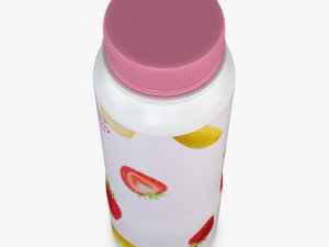 Cobey Yogurt Bottle 350ml Simple M 1 3D 모델