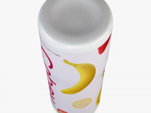 Cobey Yogurt Bottle 350ml Simple M 1 3D 모델