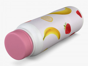 Cobey Yogurt Bottle 350ml Simple M 1 3D 모델
