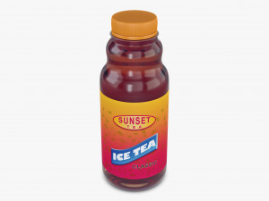Ice Tea Classic Bottle 450ml Simple M 1 3D Model