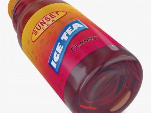 Ice Tea Classic Bottle 450ml Simple M 1 3D Model