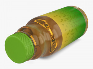 Ice Tea Green Bottle 450ml Simple M 1 3D Model