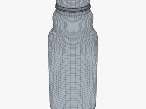Ice Tea Green Bottle 450ml Simple M 1 3D Model