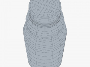 Ice Tea Green Bottle 450ml Simple M 1 3D Model