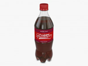 스플래쉬베리 보틀 500ml 심플 M 1 3D 모델