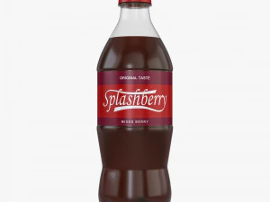 Botol Splashberry 500ml Sederhana M 1 Model 3D
