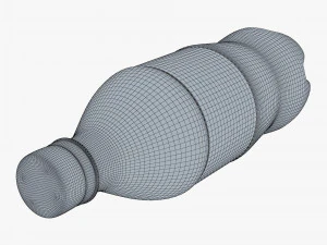 Botol Splashberry 500ml Sederhana M 1 Model 3D