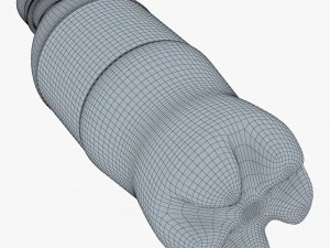 Botol Splashberry 500ml Sederhana M 1 Model 3D