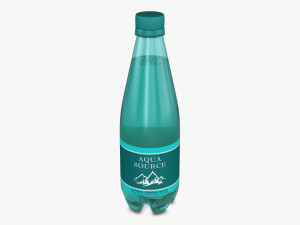 Aqua Source Bottle 450ml Simple M 1 3D Model