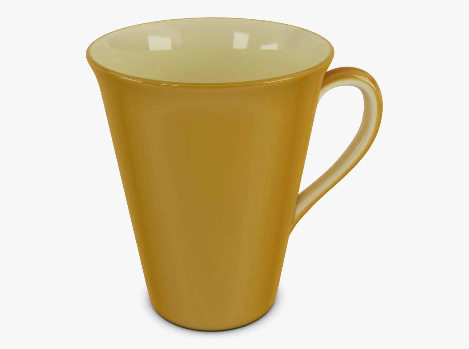 Ceramic Mug 350ml M 1 3D Model .c4d .max .obj .3ds .fbx .stl .blend 