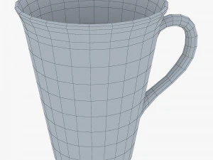Ceramic Mug 350ml M 1 3D Model