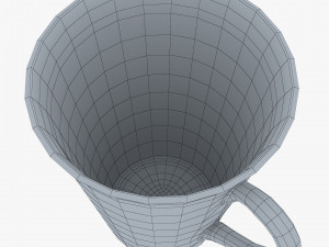Ceramic Mug 350ml M 1 Modello 3D
