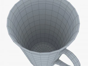 Ceramic Mug 350ml M 1 3D Model