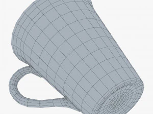 Ceramic Mug 350ml M 1 3D Model