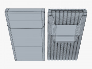 Cigarettes Pack Super Slims Closed M 1 Modello 3D
