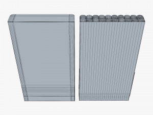 Cigarettes Pack Super Slims Closed M 1 Modello 3D