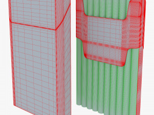 Cigarettes Pack Super Slims Closed M 1 Modello 3D