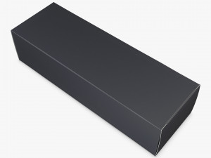 Package Cardboard Box M 1 3D Model