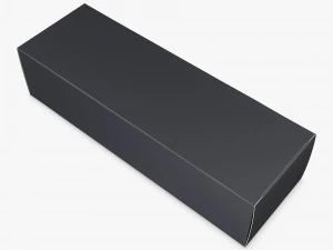 Package Cardboard Box M 1 3D Model
