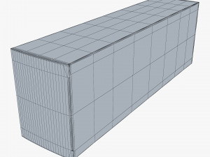 Package Cardboard Box M 1 3D Model