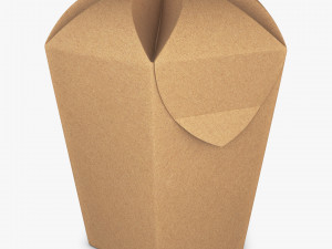 Package Cardboard Hexagon Petal Box M 1 3D-Modell