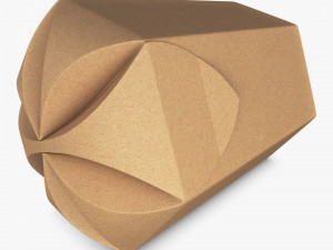 Package Cardboard Hexagon Petal Box M 1 3D-Modell