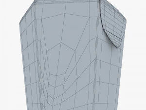Package Cardboard Hexagon Petal Box M 1 3D Model