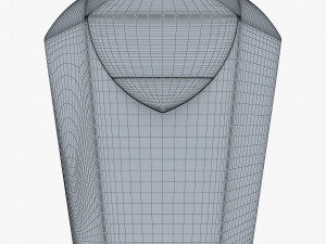 Package Cardboard Hexagon Petal Box M 1 3D-Modell