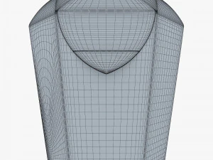 Package Cardboard Hexagon Petal Box M 1 3D Model