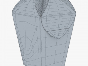 Package Cardboard Hexagon Petal Box M 1 3D-Modell
