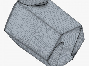 Package Cardboard Hexagon Petal Box M 1 3D-Modell