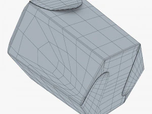 Package Cardboard Hexagon Petal Box M 1 3D Model