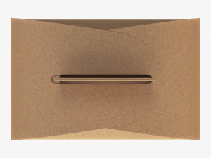 Package Cardboard Treat Box M 1 Modelo 3D