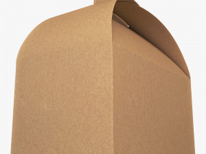 Package Cardboard Treat Box M 1 Modelo 3D