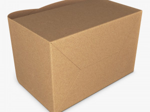 Package Cardboard Treat Box M 1 Modelo 3D