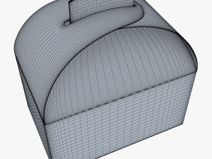 Package Cardboard Treat Box M 1 Modelo 3D