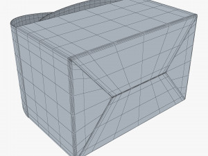 Package Cardboard Treat Box M 1 Modelo 3D