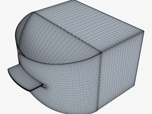 Package Cardboard Treat Box M 1 Modelo 3D