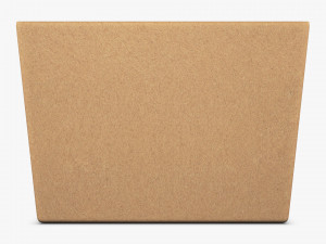 Package Cardboard Trapezoid Box M 1 3D Модель