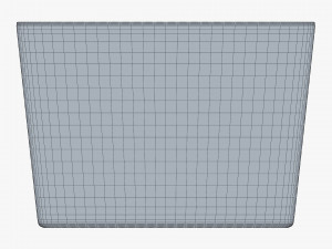 Package Cardboard Trapezoid Box M 1 3D Модель