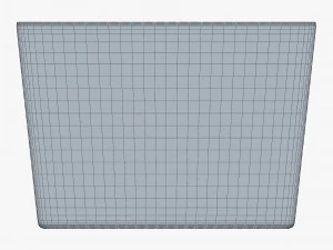 Package Cardboard Trapezoid Box M 1 3D Model