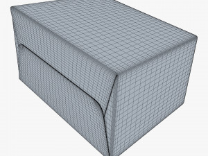 Package Cardboard Trapezoid Box M 1 3D Модель