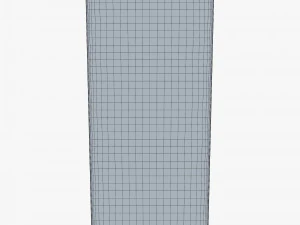 Package Cardboard Trapezoid Box M 2 3D Model