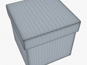 Package Cardboard Box M 2 3D 모델