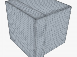 Package Cardboard Box M 2 3D 모델