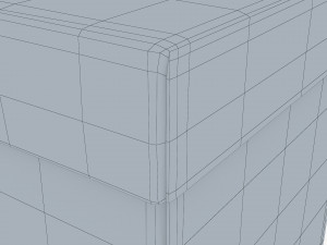 Package Cardboard Box M 2 3D 모델