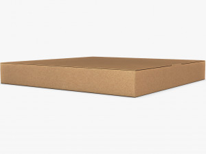Package Cardboard Box M 3 3D Model