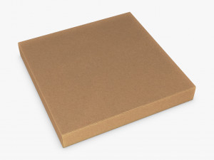 Package Cardboard Box M 3 3D Model
